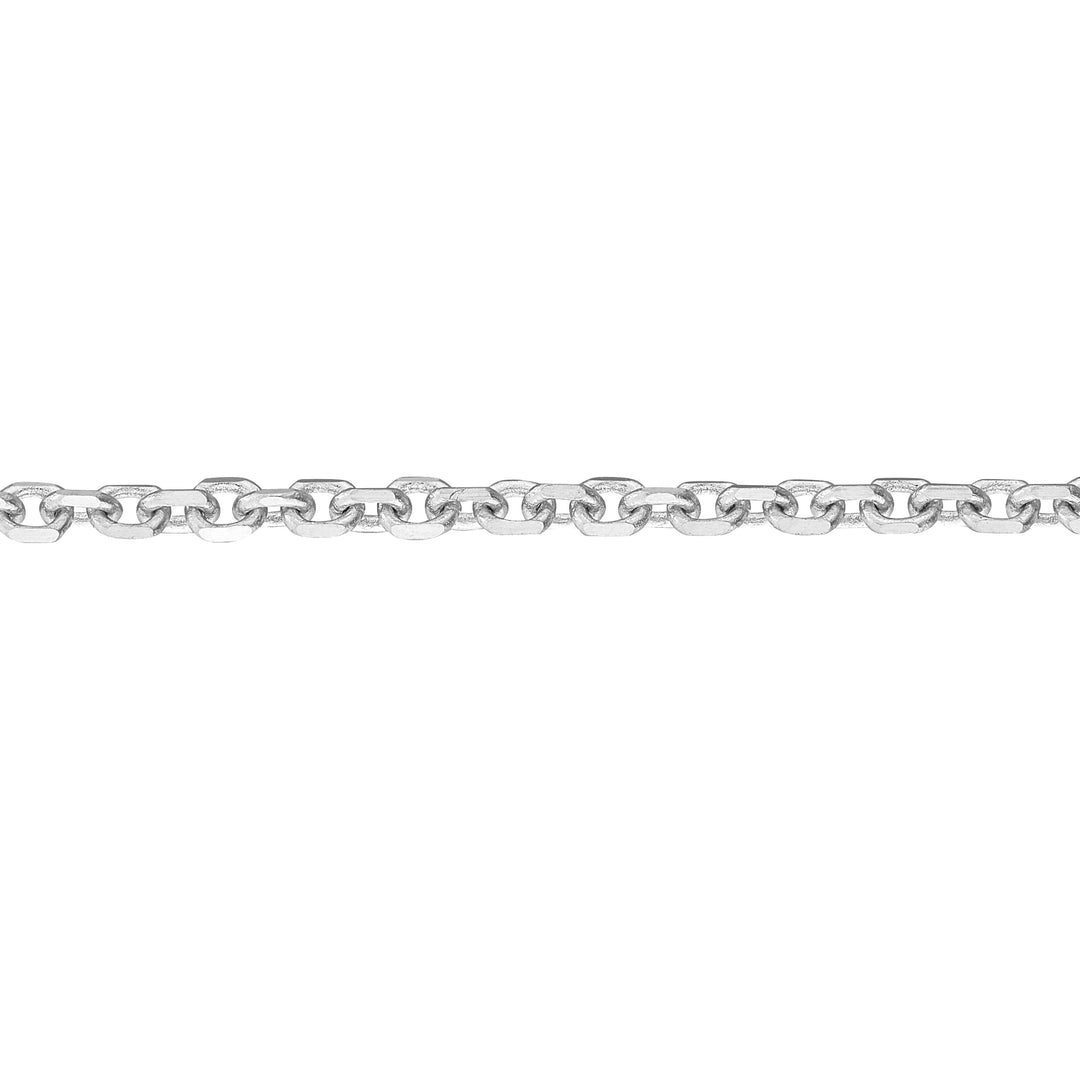 Diamond-Cut Cable Choker Chain