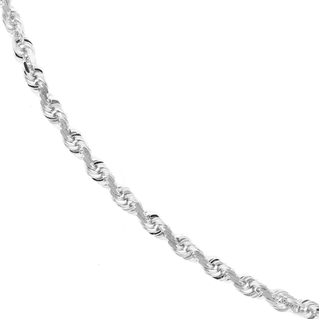 2.15mm D/C Rope Chain with Lobster Lock