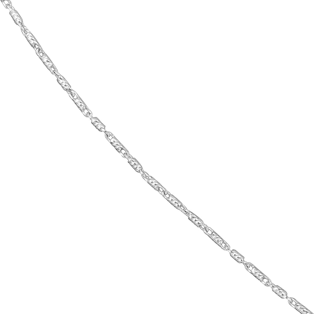 0.95mm D/C Tube Bead Chain with Lobster Lock