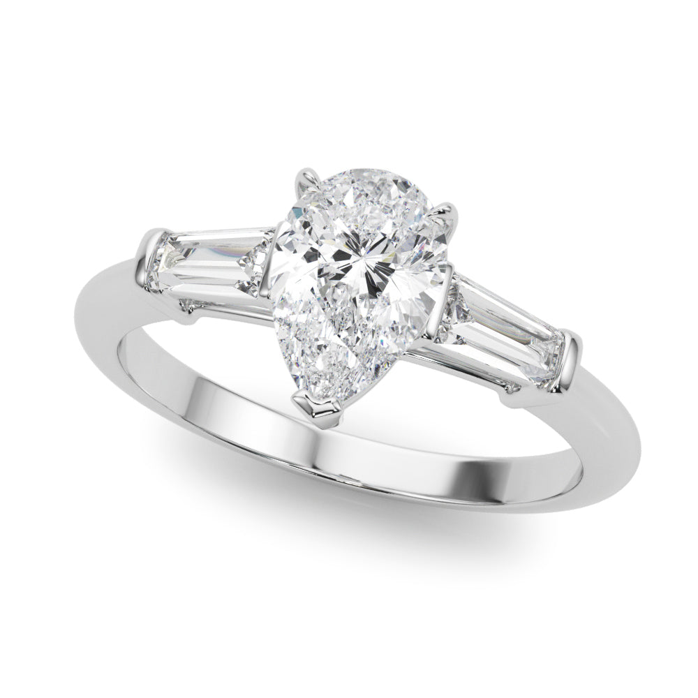 Fancy Shape Diamond Engagement Ring