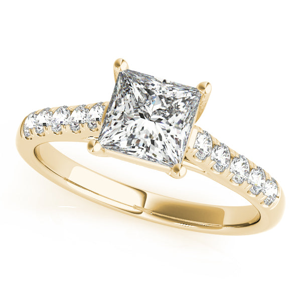 Trellis Diamond Engagement Ring