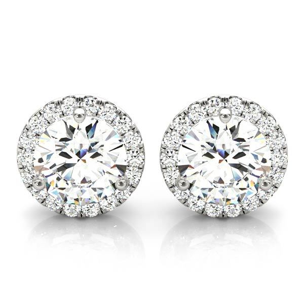 Halo Diamond Earring