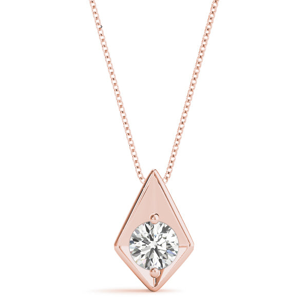 Solitaire Diamond Pendant