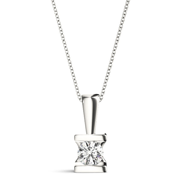 Solitaire Diamond Pendant