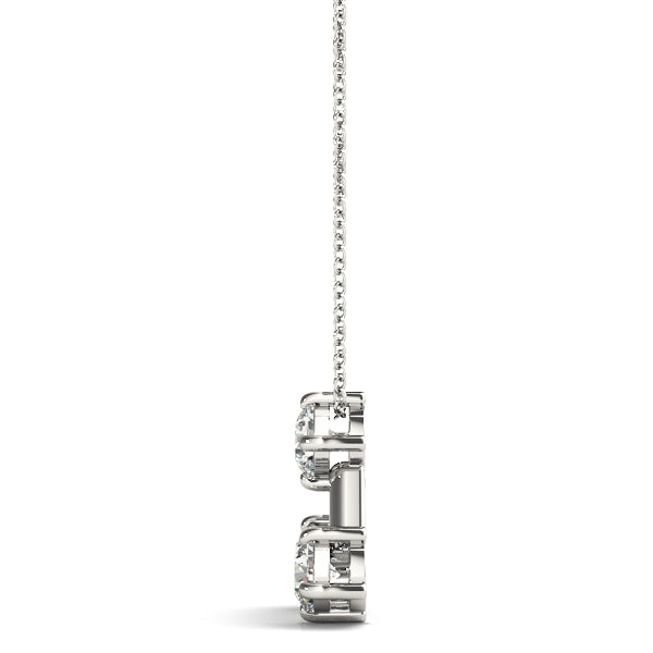 Three Stone Diamond Pendant