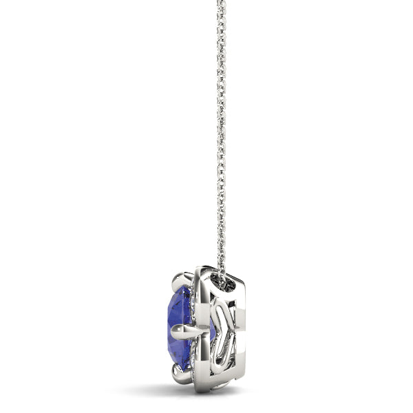 Halo Diamond Pendant