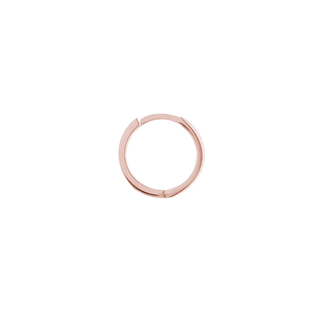 14.25mm Square Wire Hoop Earrings