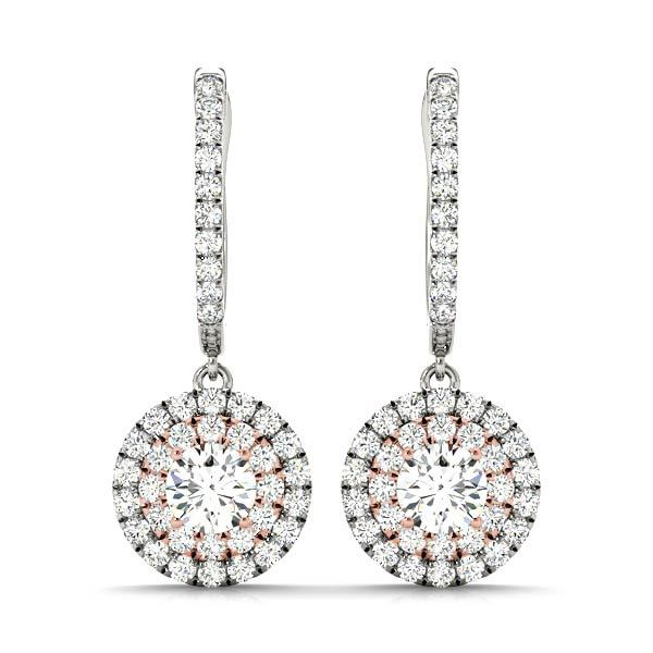 Halo Diamond Earring