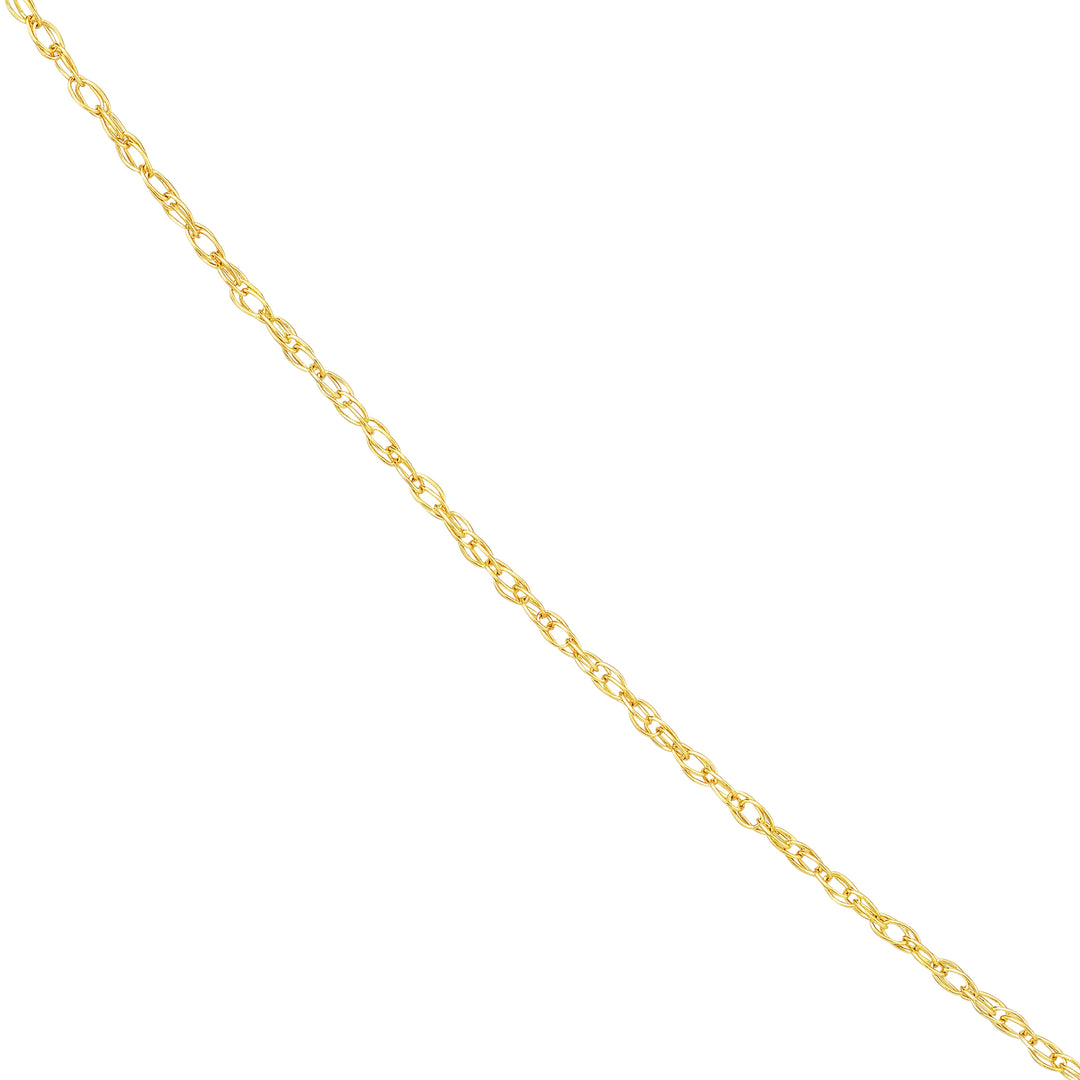 0.95mm Pendant Rope Chain with Lobster Lock