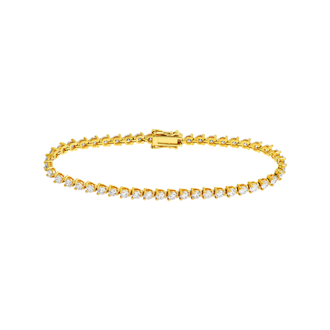 Round Diamond Tennis Bracelet (5tcw)