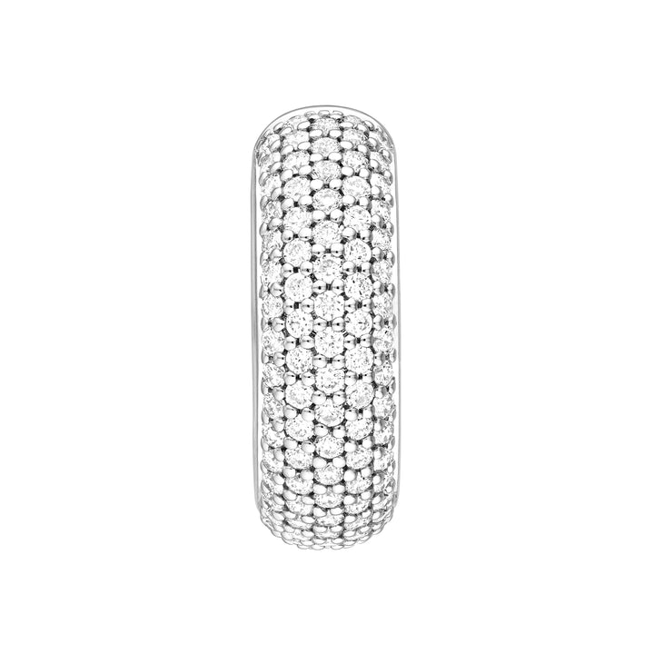 5 Row Diamond Pave Huggies (7/8tcw)