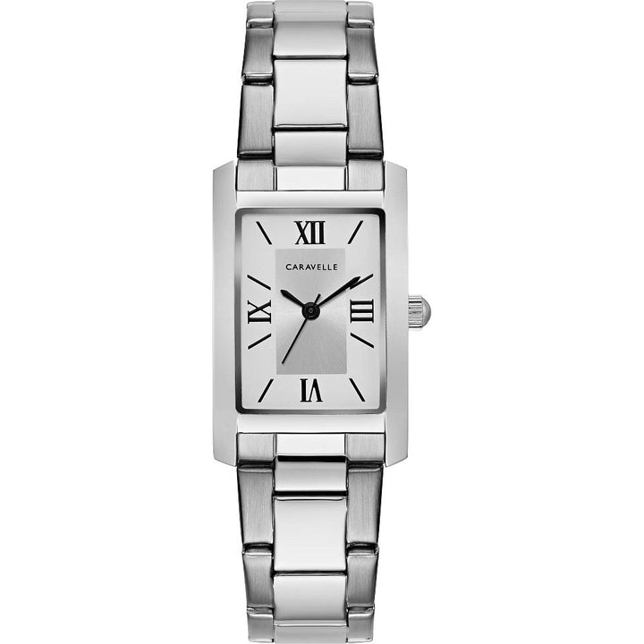 Caravelle Stainless Steel Classic CAR Ladies Watch