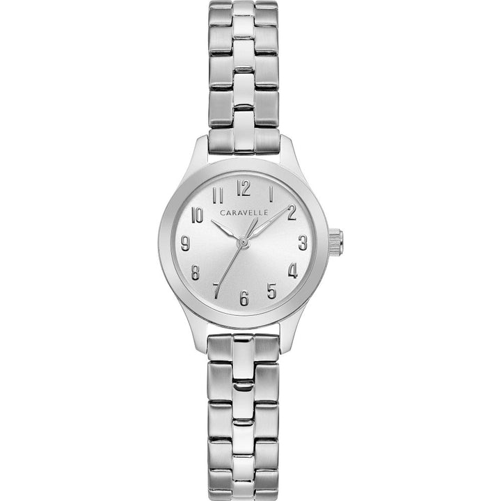 Caravelle Stainless Steel Classic CAR Ladies Watch