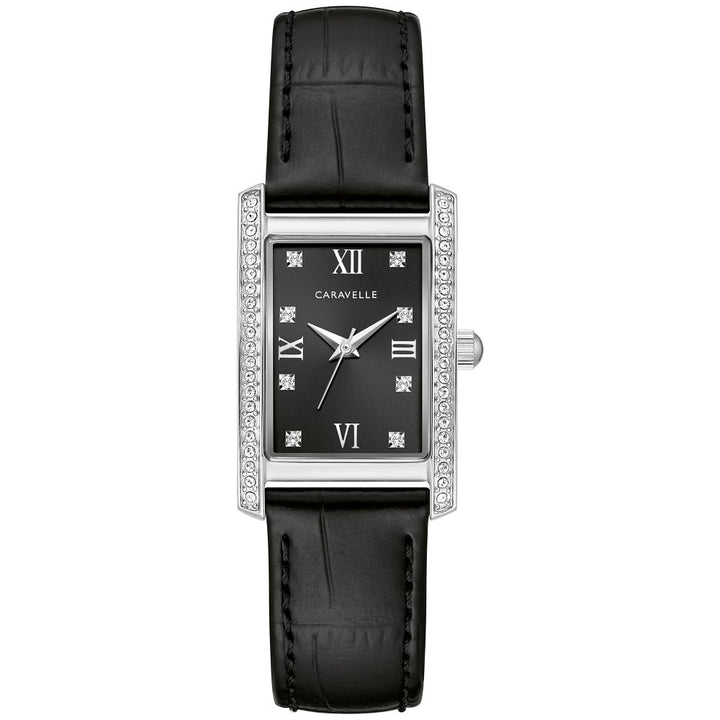 Caravelle Stainless Steel Classic CAR Ladies Watch