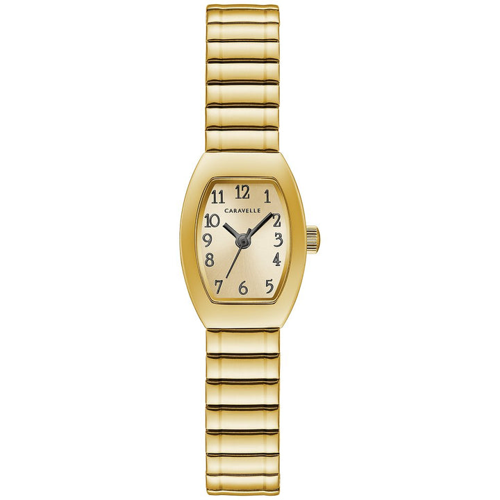 Caravelle Stainless Steel Classic CAR Ladies Watch