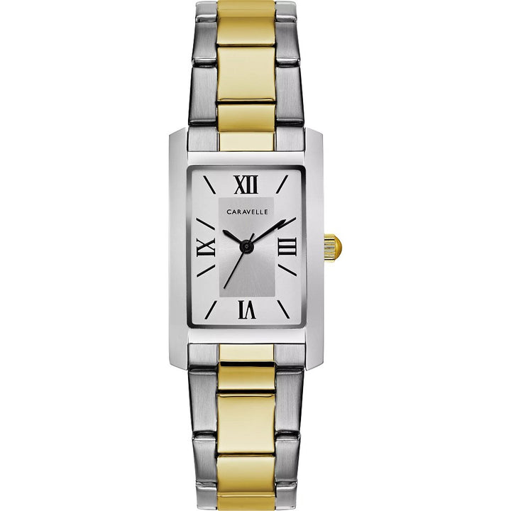 Caravelle Stainless Steel Classic CAR Ladies Watch