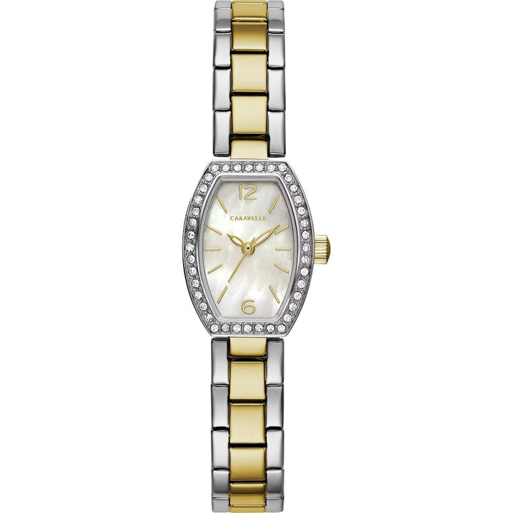 Caravelle Stainless Steel Classic CAR Ladies Watch