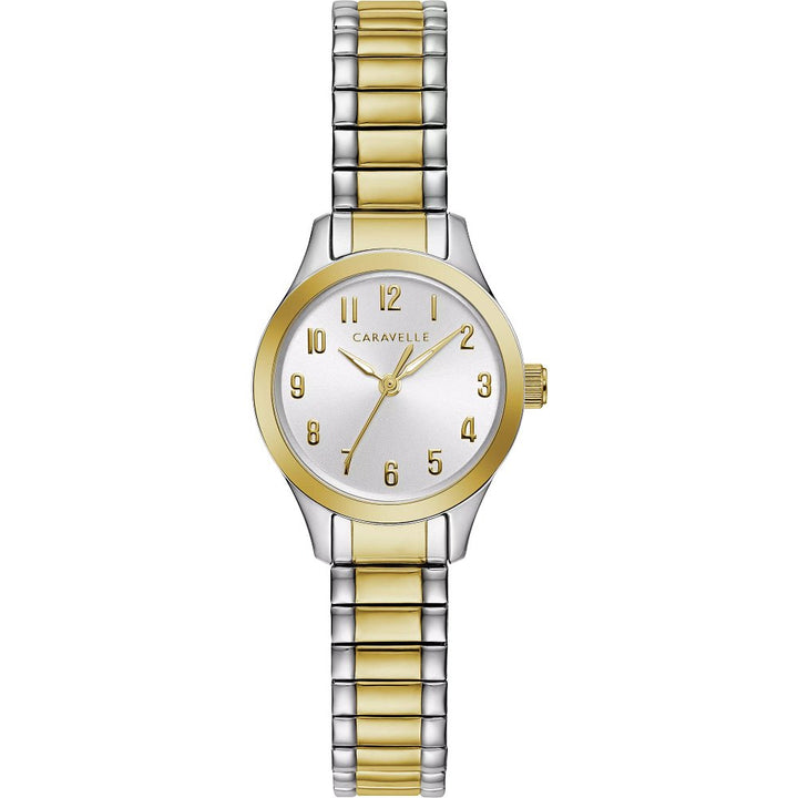 Caravelle Stainless Steel Classic CAR Ladies Watch