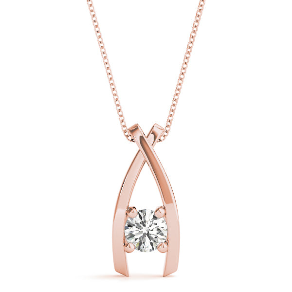 Solitaire Diamond Pendant