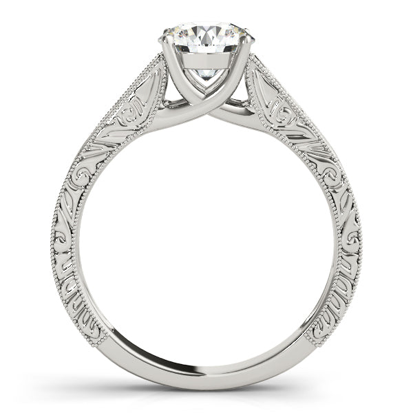 Solitaire Diamond Engagement Ring