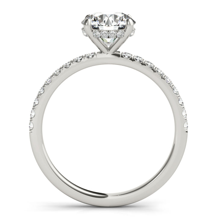 Halo Diamond Engagement Ring