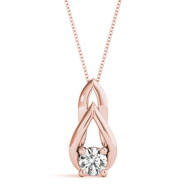 Solitaire Diamond Pendant