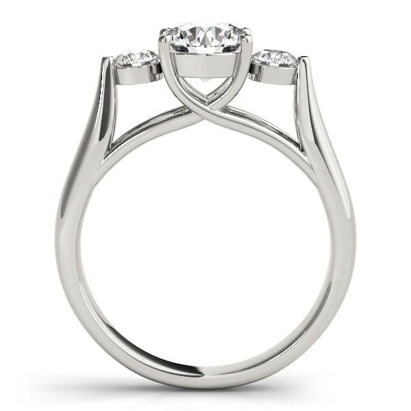 Three Stone Diamond Engagement Ring