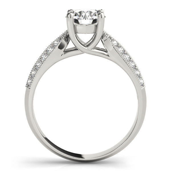 Trellis Diamond Engagement Ring