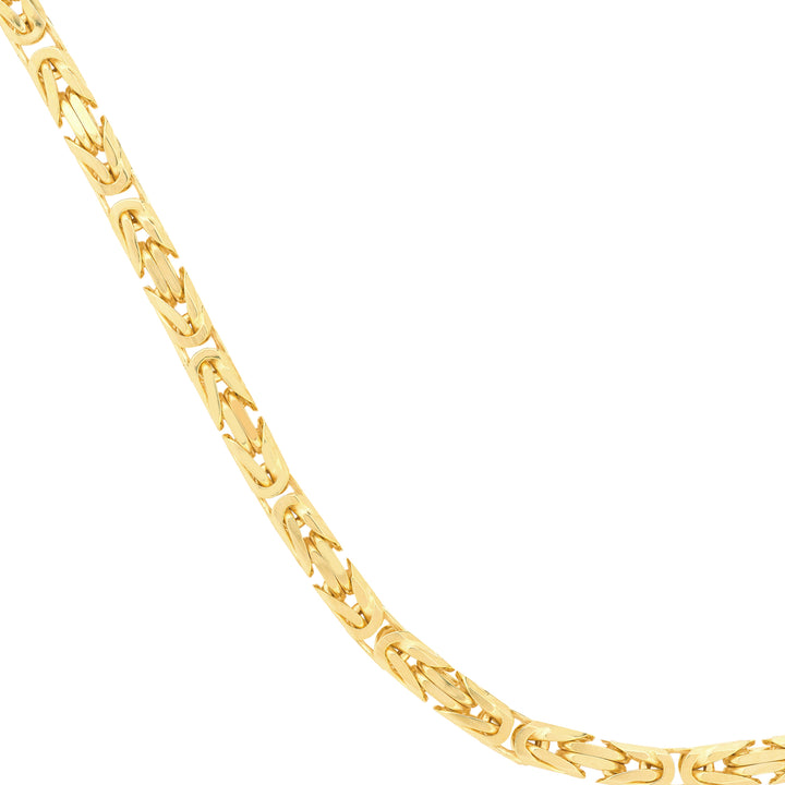 5.20mm Square Beveled Byzantine Chain