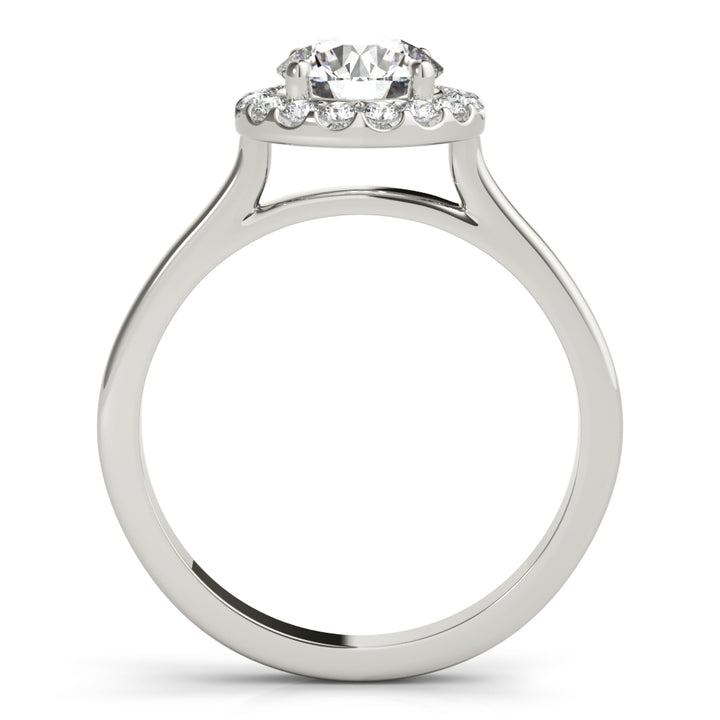 Halo Diamond Engagement Ring