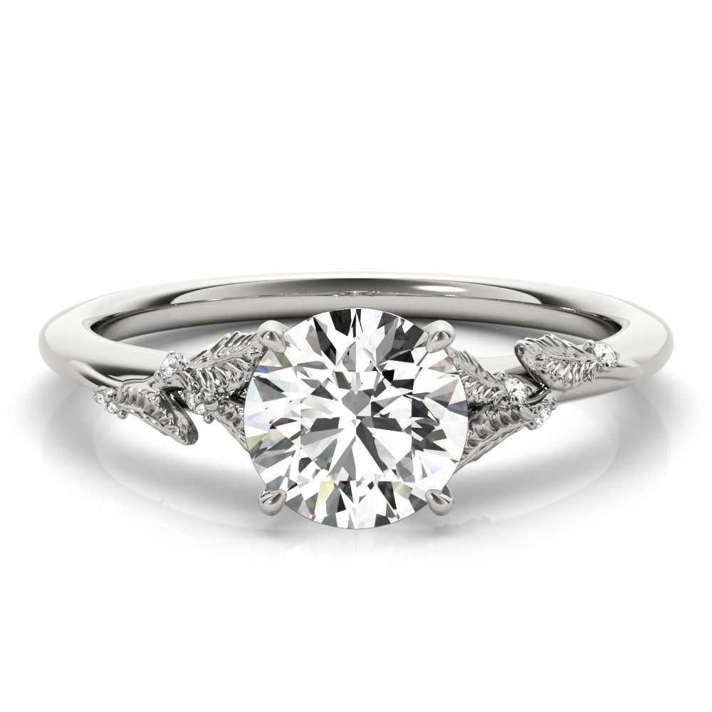 Solitaire Diamond Engagement Ring