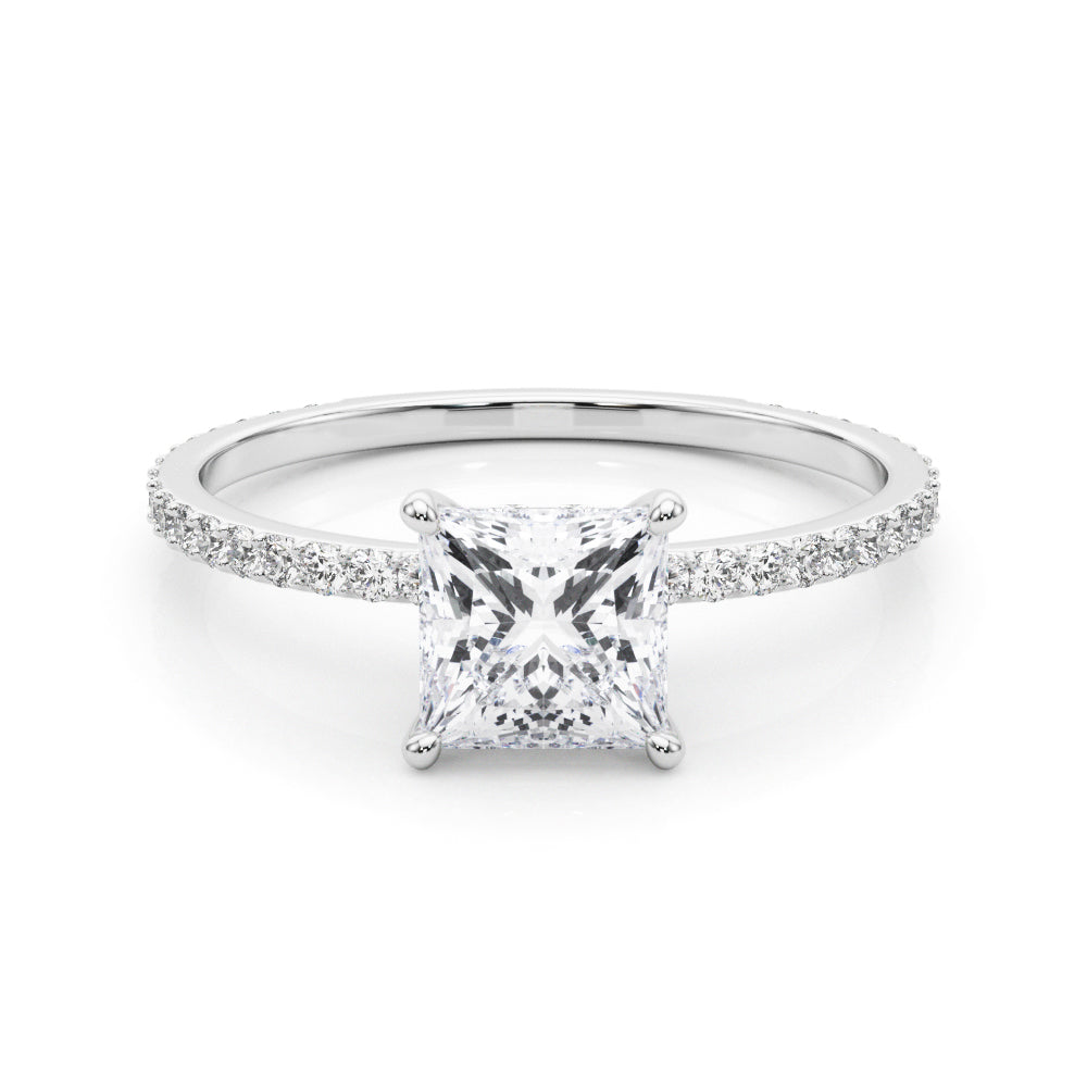 Halo Diamond Engagement Ring