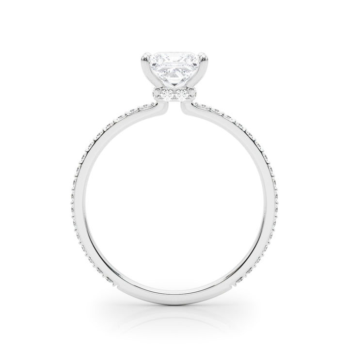 Halo Diamond Engagement Ring