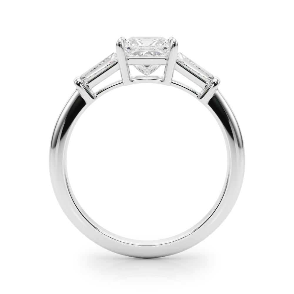 Three Stone Diamond Engagement Ring