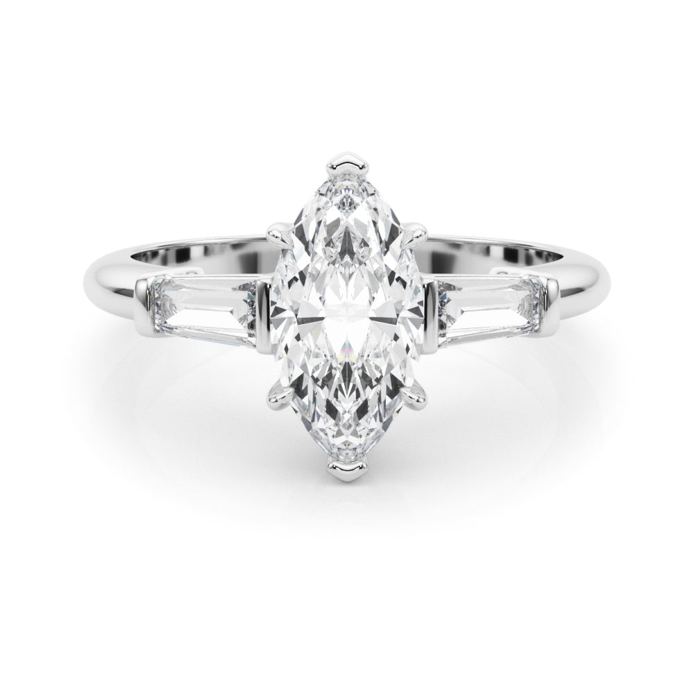 Fancy Shape Diamond Engagement Ring