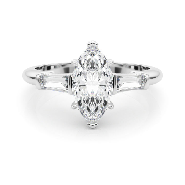 Fancy Shape Diamond Engagement Ring