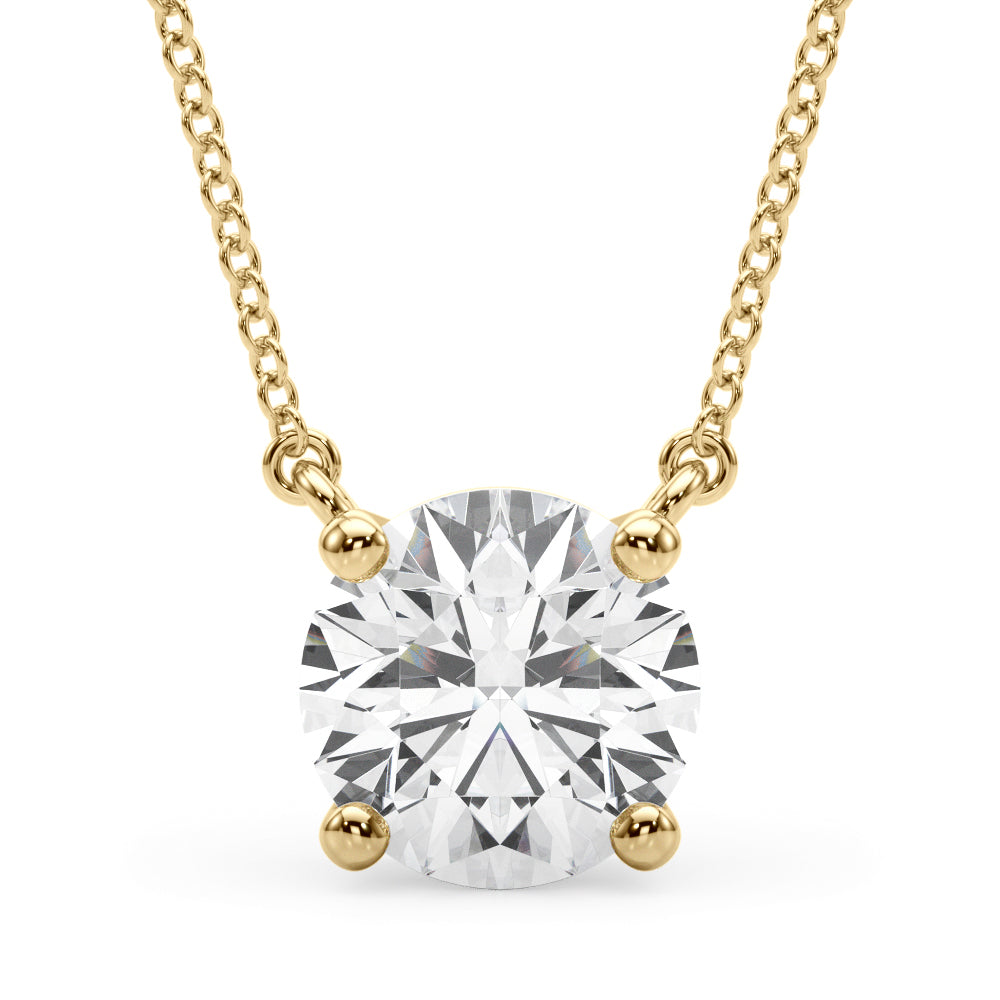 Solitaire Diamond Pendant