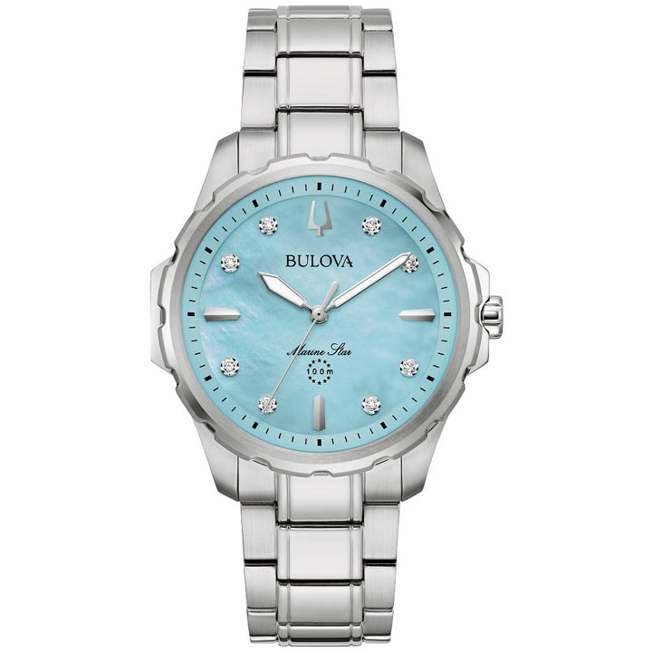 Bulova Stainless Steel Performance Ladies Watch