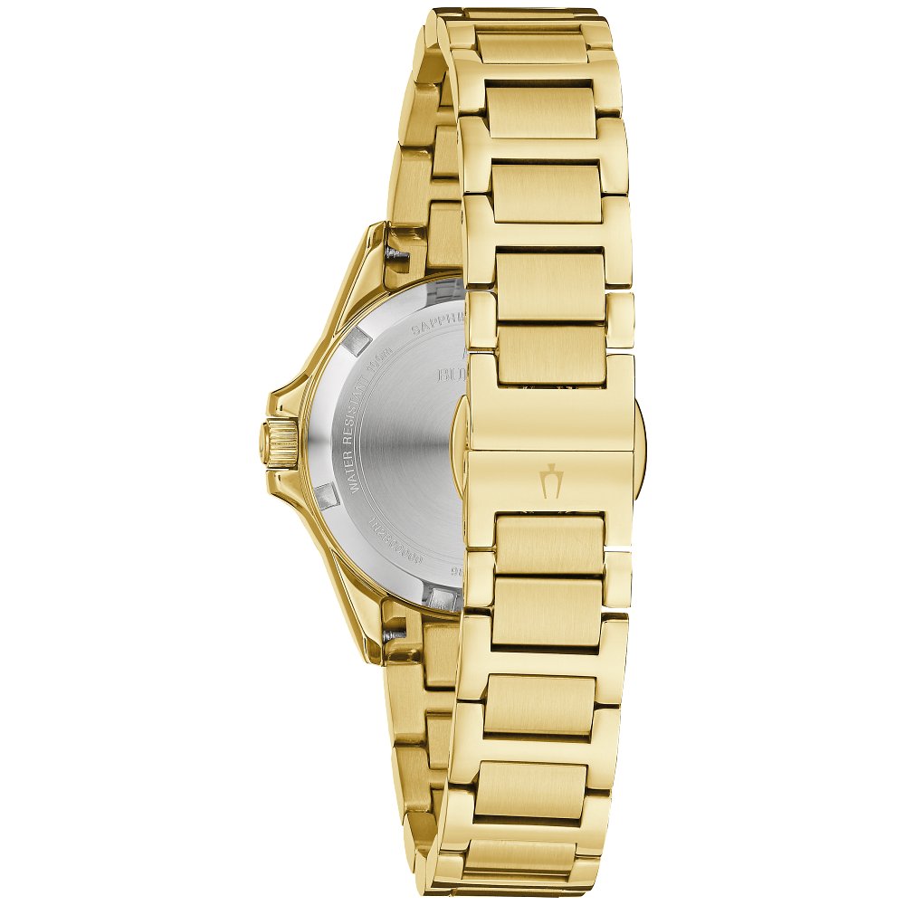 Bulova Stainless Steel Performance Ladies Watch