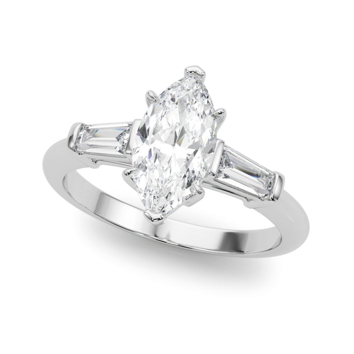 Fancy Shape Diamond Engagement Ring