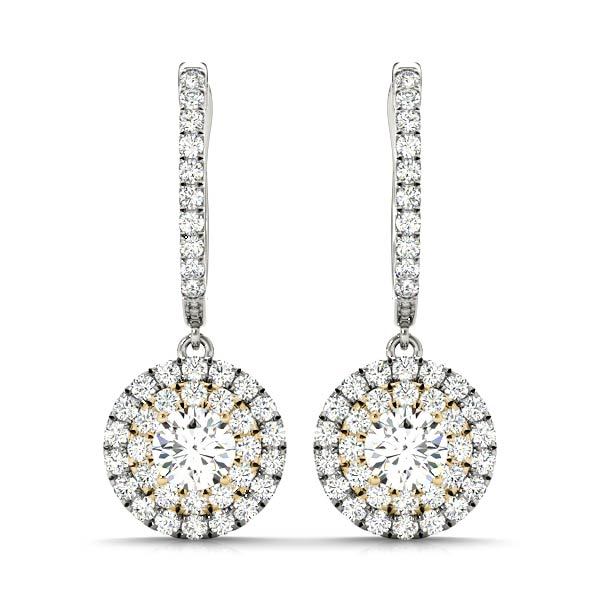 Halo Diamond Earring