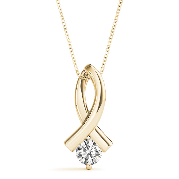 Solitaire Diamond Pendant