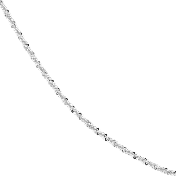 1.45mm Sparkle Chain with Lobster Lock