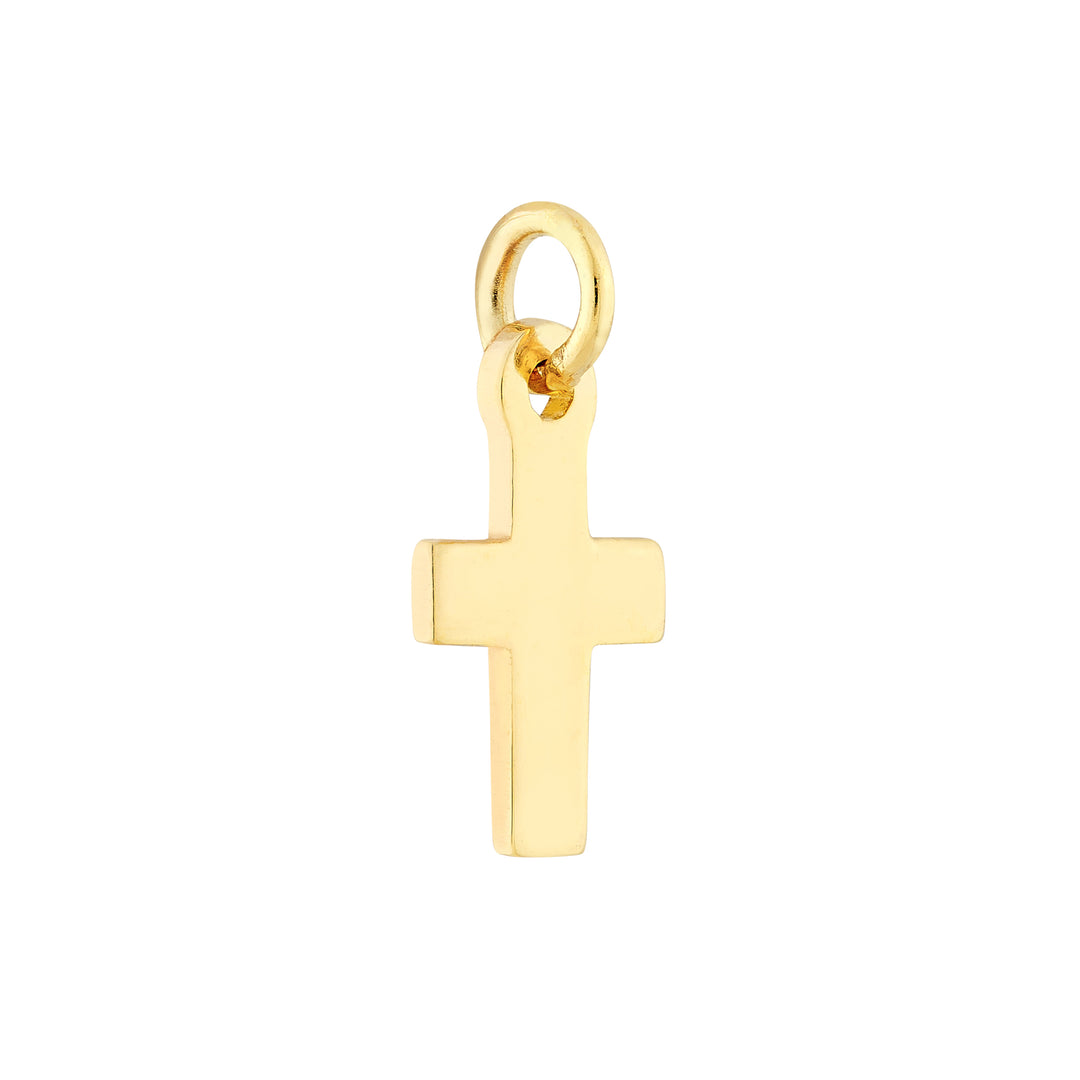 Cross Drop Spool Charm