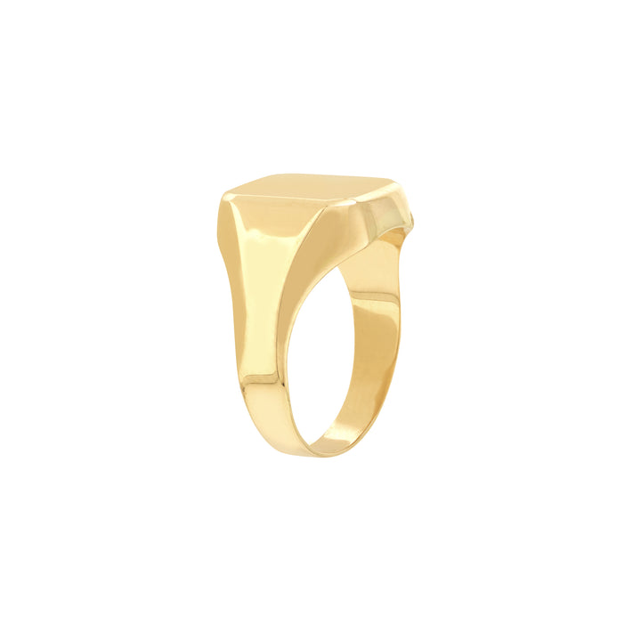 Engravable Rectangle Signet Ring