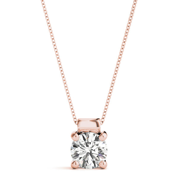 Solitaire Diamond Pendant