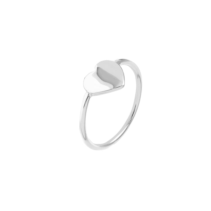 Engravable Heart Wire Ring