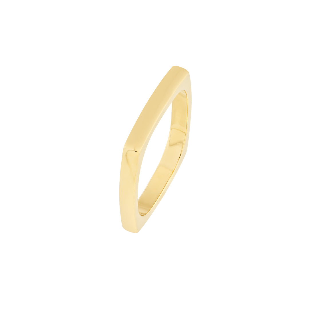 Bold Square Stack Ring