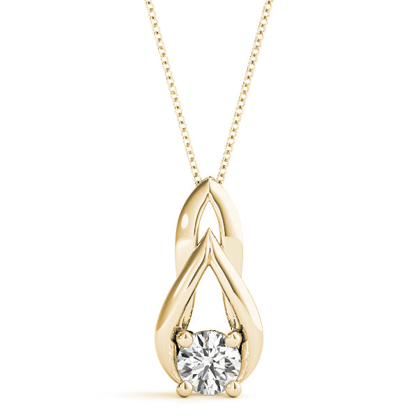 Solitaire Diamond Pendant