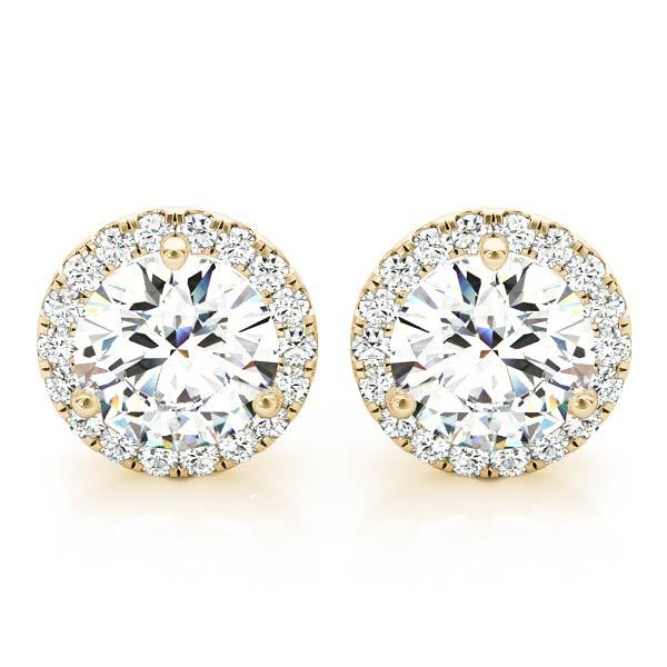 Halo Diamond Earring